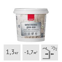Подбор шпатлевки по OSB