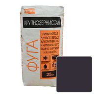 Фуга PETRA крупнозернистая К09 графит, 25 кг