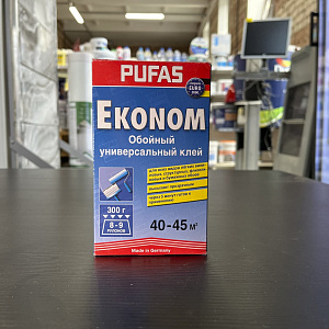 Клей обойный Pufas Эконом универсальный EURO 3000, 300 г