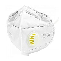 Респиратор с клапаном выдоха KN95 FFP2