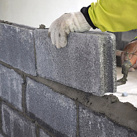 Блок керамзитобетонный 100 x 240 х 400 мм ТермоКомфорт (до 5% колотые)