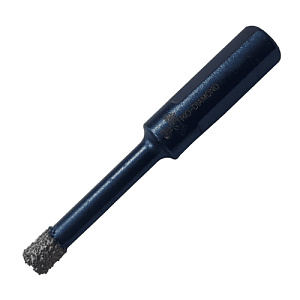 Коронка алмазная 12 мм по керамике и керамограниту TRIO DIAMOND (450012)