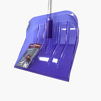 Лопата снеговая из поликарбоната 465 х 430 мм с алюминиевым черенком Fachmann Garten (05.013)