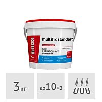 Клей для напольных покрытий ilmax multifix standart, 3 кг