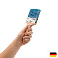 Кисть плоская Solid Pro L, сине-белая, 80 мм МАМОНТ (INS-MMNT-1096)