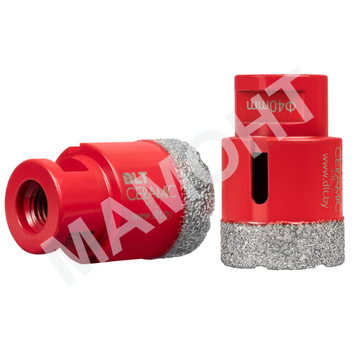 Коронка алмазная по керамограниту DLT CERAMIC PRO, 40 мм (0497)