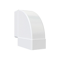 Колено горизонтальное 90° для плоских каналов ERA