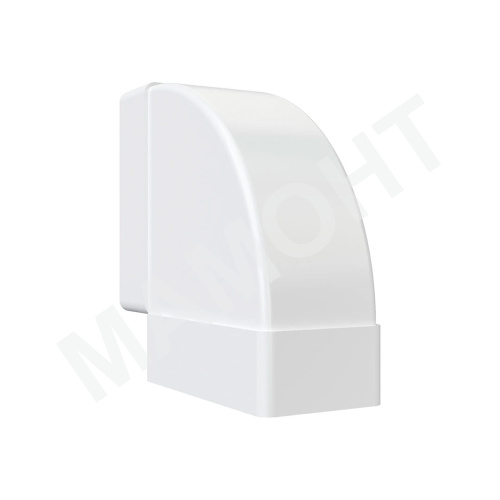 Колено горизонтальное 90° для плоских каналов ERA - Фото 5