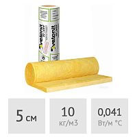 Утеплитель из стекловолокна 5 см Vetonit Isover Master Standart-TWIN-50 в матах 20,13 м2