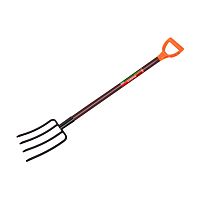 Вилы садовые "Молодость моя" с черенком 4-рогие (127 см)