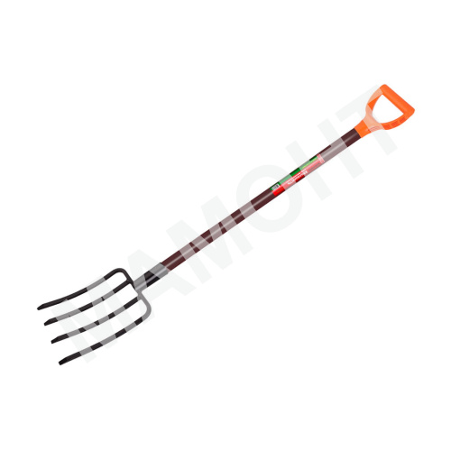 Вилы садовые "Молодость моя" с черенком 4-рогие (127 см)
