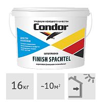 Шпатлевка готовая к применению Condor Finish Spachtel, 16 кг