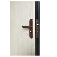 Дверь СПЕЦ PRO Антик медь / Беленый дуб Промет