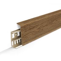 Плинтус напольный 70 мм Ideal Деконика 211 Дуб рустик