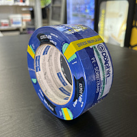 Лента малярная ПВХ профессиональная 48 мм x 50 м Blue Dolphin TARP and STUCCO
