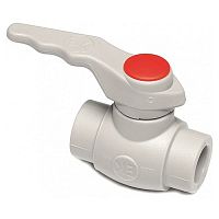 Шаровый кран ПП Wavin Ekoplastik
