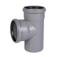 Тройник 87° ПП для внутренней канализации HTEA