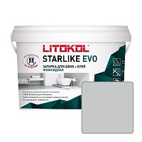 Фуга эпоксидная Litokol STARLIKE EVO 105 BIANCO TITANIO (титан), 2,5 кг