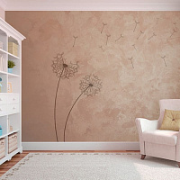 Штукатурка фактурная Мокрый шелк VGT серебристо-белая №1, 1 кг