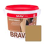 Шпатлевка акриловая MAV BRAVA ACRYL PROFI-1, дуб, 1 л (1,3 кг)