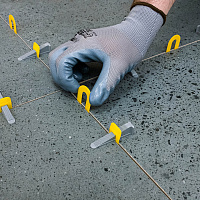 Подкова 1,0 мм для системы выравнивания плитки TLS-Profi (100 шт.)