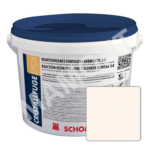 Фуга эпоксидная SCHOMBURG CRISTALLFUGE-EPOX жасмин, 3,5 кг