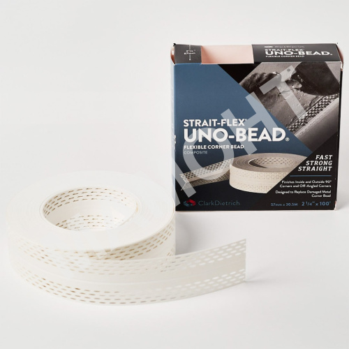 Лента "американка" перфорированная UNO BEAD 222 (белая), 30,5 м - Фото 2