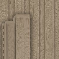 Фасадная панель Ю-Пласт Hokla S-Lock СКАНДИНАВИЯ Древесный тауп