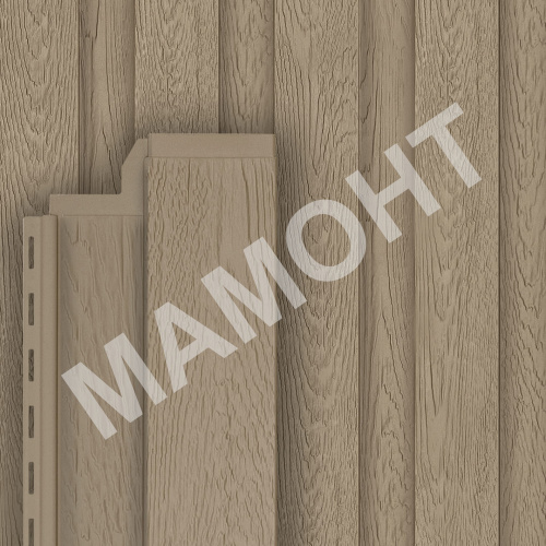 Фасадная панель Ю-Пласт Hokla S-Lock СКАНДИНАВИЯ Древесный тауп